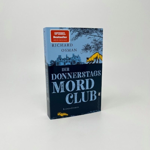 Buchcover und Innenansicht für das Buch: The Thursday Murder Club