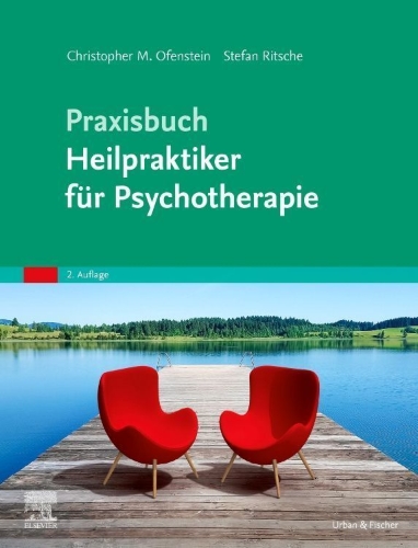 Buchcover und Innenansicht für das Buch: Praxisbuch Heilpraktiker für Psychotherapie