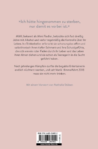 Buchcover und Innenansicht für das Buch: Trinkerbelle