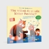 Buchcover und Innenansicht für das Buch: Was wütest du so sehr, kleiner Pandabär?
