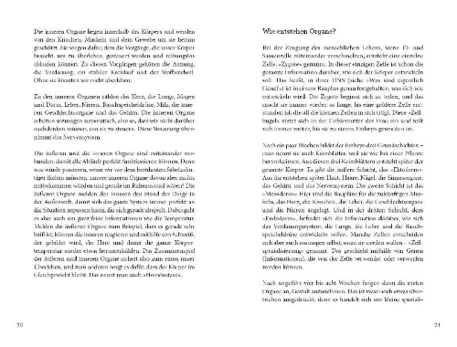 Buchcover und Innenansicht für das Buch: Erklärs mir, als wäre ich 5 - Der menschliche Körper