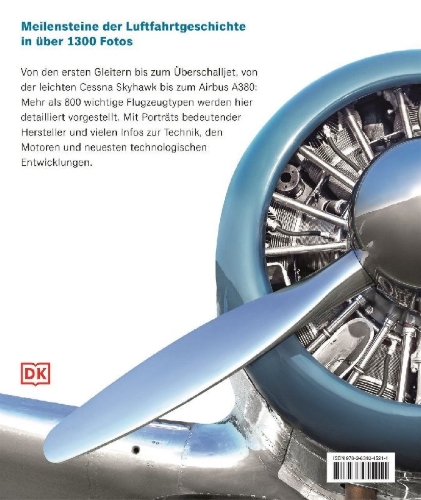 Buchcover und Innenansicht für das Buch: Das Flugzeug-Buch