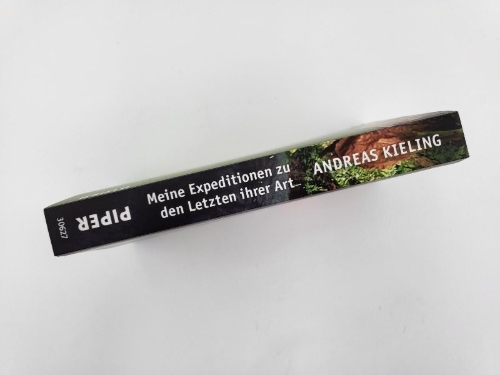 Buchcover und Innenansicht für das Buch: Meine Expeditionen zu den Letzten ihrer Art