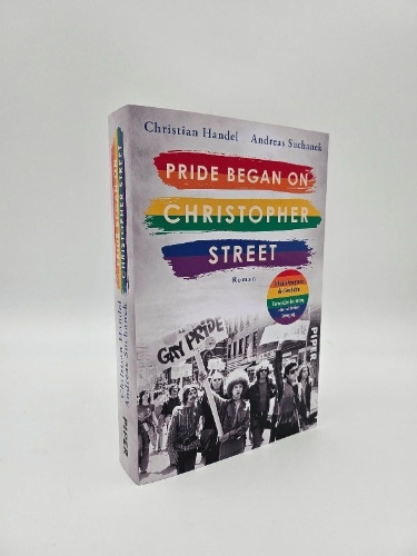 Buchcover und Innenansicht für das Buch: Pride began on Christopher Street