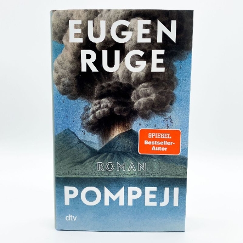 Buchcover und Innenansicht für das Buch: Pompeji oder Die fünf Reden des Jowna