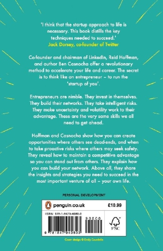 Buchcover und Innenansicht für das Buch: The Start-up of You