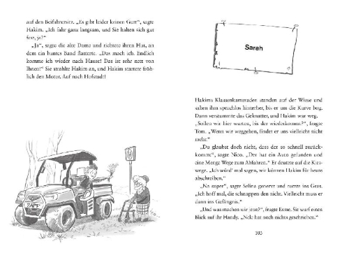 Buchcover und Innenansicht für das Buch: Die schlimmste Klasse der Welt (Band 2) - Rette sich, wer kann!
