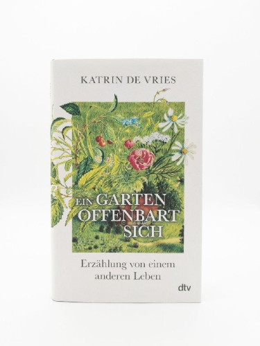 Buchcover und Innenansicht für das Buch: Ein Garten offenbart sich