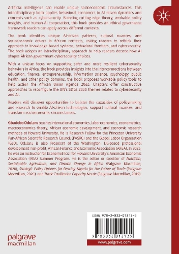 Buchcover und Innenansicht für das Buch: Behavioral Cybersecurity and Ethical AI in Relational Economics Context