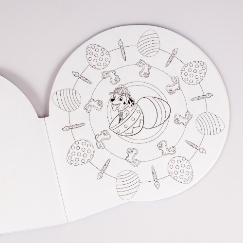 Buchcover und Innenansicht für das Buch: PAW Patrol Mitmachbuch: Mandala-Malspaß