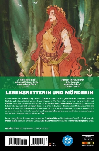 Buchcover und Innenansicht für das Buch: Poison Ivy 2025 Annual 1, Poison Ivy 37-41