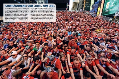 Buchcover und Innenansicht für das Buch: Fußball-WM 2026
