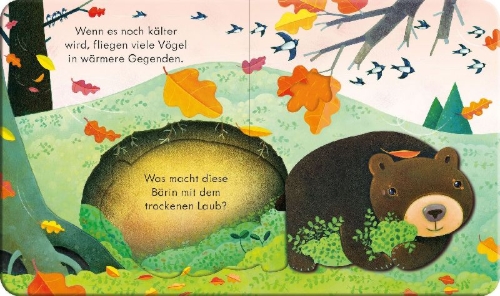 Buchcover und Innenansicht für das Buch: Guck mal, wer da ist! Im Herbst