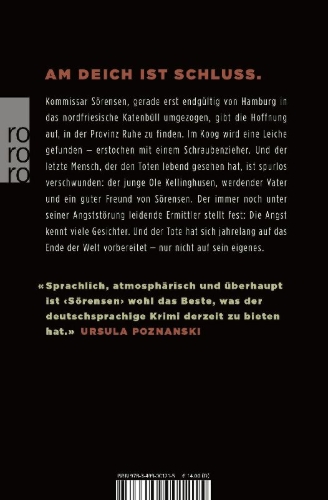 Buchcover und Innenansicht für das Buch: Sörensen am Ende der Welt