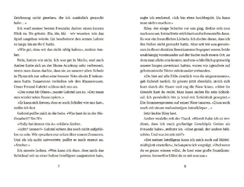 Buchcover und Innenansicht für das Buch: Horse Academy - Stürmische Zeiten
