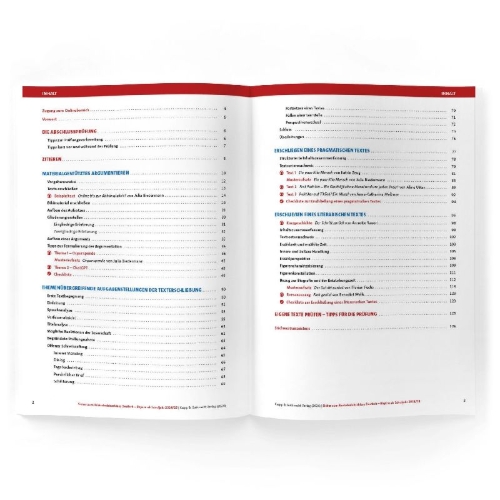 Buchcover und Innenansicht für das Buch: Sicher zum Realschulabschluss Deutsch Bayern - Trainingsbuch inkl. Lösungen und Onlinekurs