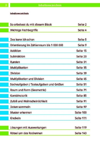 Buchcover und Innenansicht für das Buch: Klett Die Mathe-Helden: Mathe-Testblock So gut bin ich! 4. Klasse