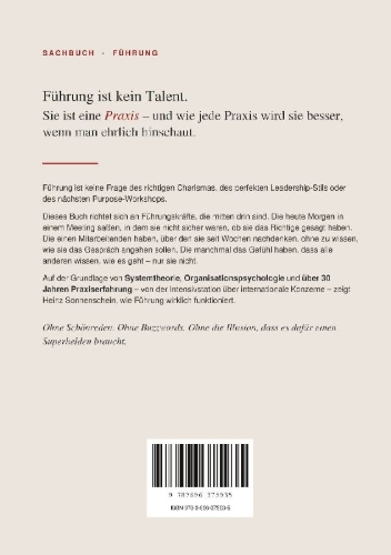 Buchcover und Innenansicht für das Buch: Führen ohne Schönreden