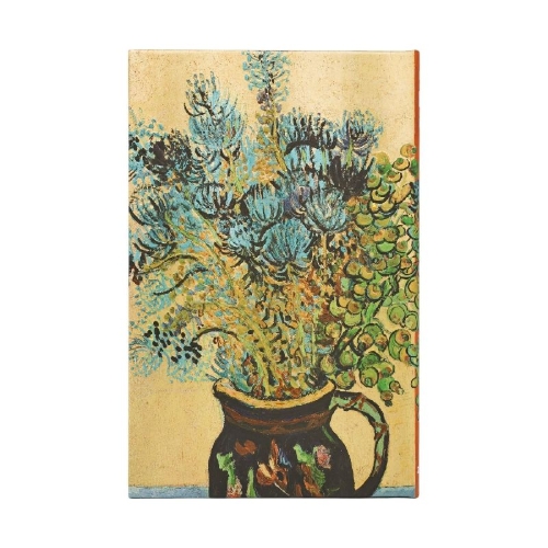 Buchcover und Innenansicht für das Buch: 12-Monatskalender 2027 Van Goghs Stillleben Maxi Vertikal