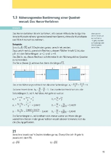 Buchcover und Innenansicht für das Buch: Klett KomplettTrainer Gymnasium Mathematik 9. Klasse