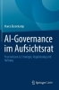 Buchcover und Innenansicht für das Buch: AI-Governance im Aufsichtsrat