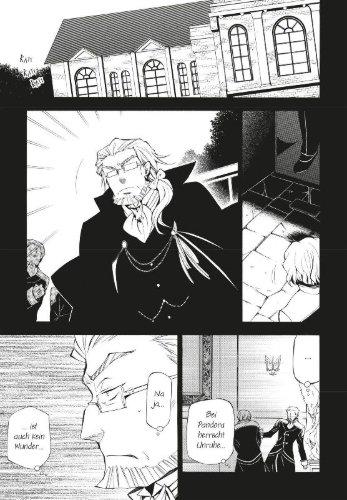 Buchcover und Innenansicht für das Buch: Pandora Hearts
