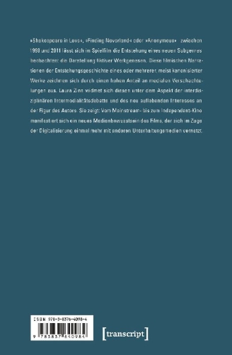 Buchcover und Innenansicht für das Buch: Fiktive Werkgenesen
