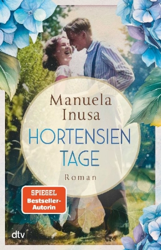 Buchcover und Innenansicht für das Buch: Hortensientage