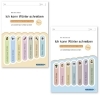 Buchcover und Innenansicht für das Buch: Ich kann Wörter schreiben Teil 1 und 2 im Set
