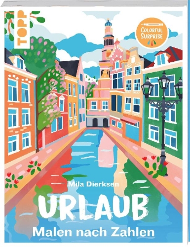 Buchcover und Innenansicht für das Buch: Colorful Surprise - Urlaub