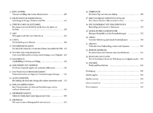 Buchcover und Innenansicht für das Buch: Kissinger