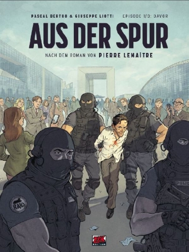 Buchcover und Innenansicht für das Buch: Aus der Spur Bd. 1