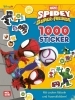 Buchcover und Innenansicht für das Buch: Spidey und seine Super-Freunde: 1000 Sticker