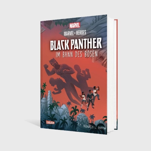 Buchcover und Innenansicht für das Buch: Marvel Heroes 5: Marvel Heroes: Black Panther 2 - Im Bann des Bösen