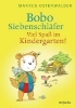 Buchcover und Innenansicht für das Buch: Bobo Siebenschläfer: Viel Spaß im Kindergarten!