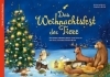 Buchcover und Innenansicht für das Buch: Das Weihnachtsfest der Tiere