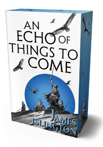 Buchcover und Innenansicht für das Buch: An echo of things to come - Buch zwei der Licanius-Trilogie