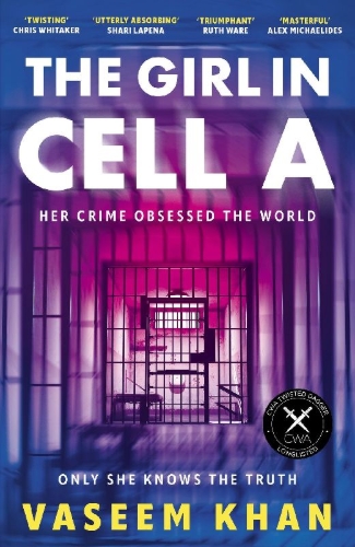 Buchcover und Innenansicht für das Buch: The Girl In Cell A