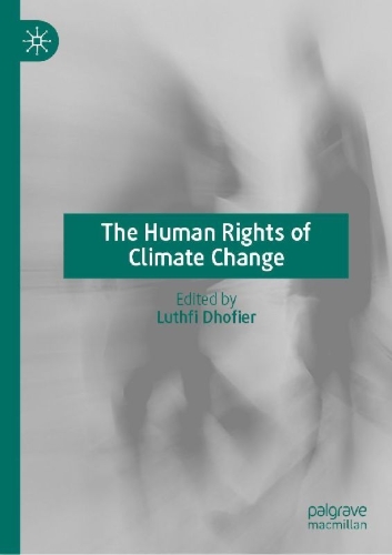 Buchcover und Innenansicht für das Buch: The Human Rights of Climate Change
