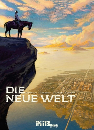 Buchcover und Innenansicht für das Buch: Le Nouveau Monde