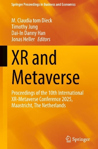 Buchcover und Innenansicht für das Buch: XR and Metaverse