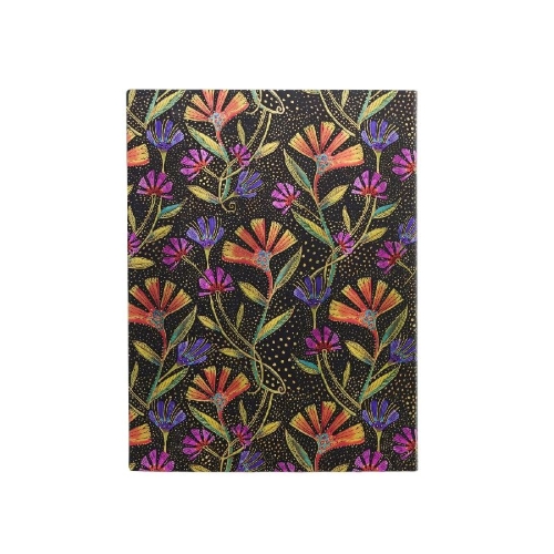 Buchcover und Innenansicht für das Buch: 12-Monatskalender 2027 Wildblumen Ultra Vertikal