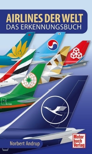 Buchcover und Innenansicht für das Buch: Airlines der Welt