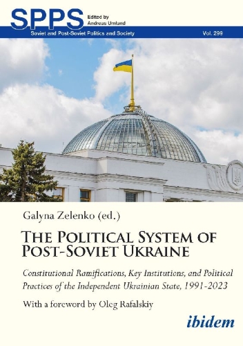 Buchcover und Innenansicht für das Buch: The Political System of Post-Soviet Ukraine