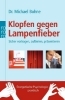 Buchcover und Innenansicht für das Buch: Klopfen gegen Lampenfieber