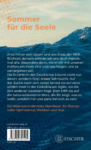 Buchcover und Innenansicht für das Buch: Über der Brandung