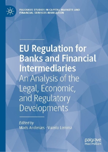 Buchcover und Innenansicht für das Buch: EU Regulation for Banks and Financial Intermediaries