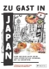 Buchcover und Innenansicht für das Buch: Japan Cantina. Carnet de voyage culinaire pour goûter le Japon du quotidien.