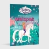 Buchcover und Innenansicht für das Buch: Sternenschweif: Mein magischer Malspaß