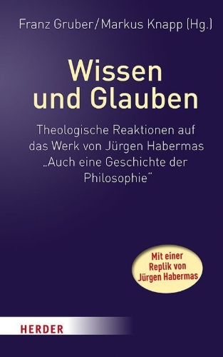 Buchcover und Innenansicht für das Buch: Wissen und Glauben